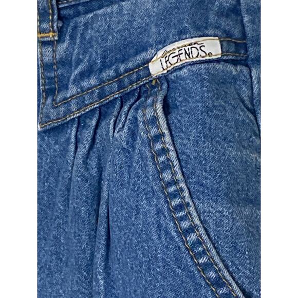 Vtg American Legends Blue Jeans Womens Size 10 Cotton Retro USA Pleated Mom 80s - Picture 4 of 7